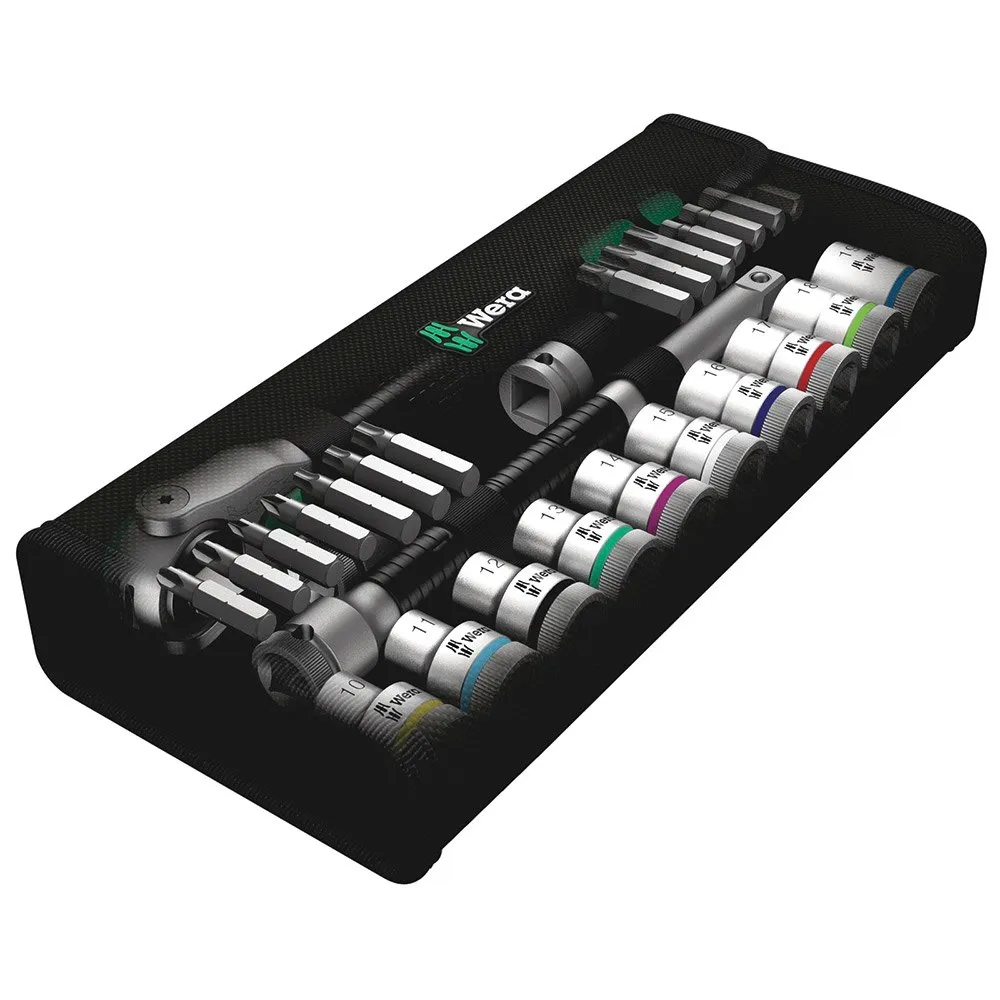 Wera 8100 Sc 6 Zyklop Speed Knarren-satz, Silver, One Size