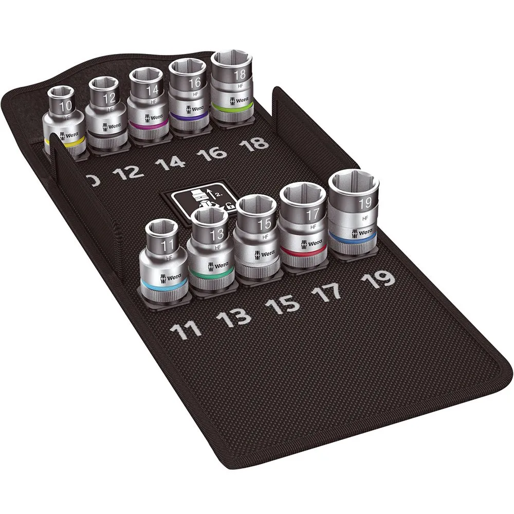 Wera 8790 Hmc Hf 1 Zyklop Steckschlüssel-satz, Silver / black, One Size