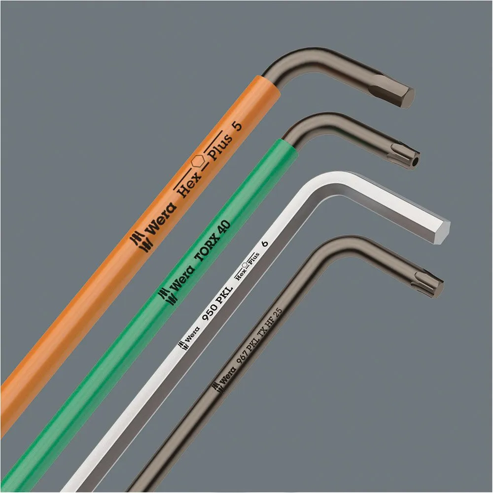 Wera 950/9 Hex-plus 6 Winkelschlüsselsatz, Black, One Size Wera 950/9 Hex-plus 6 Winkelschlüsselsatz, Black, One Size