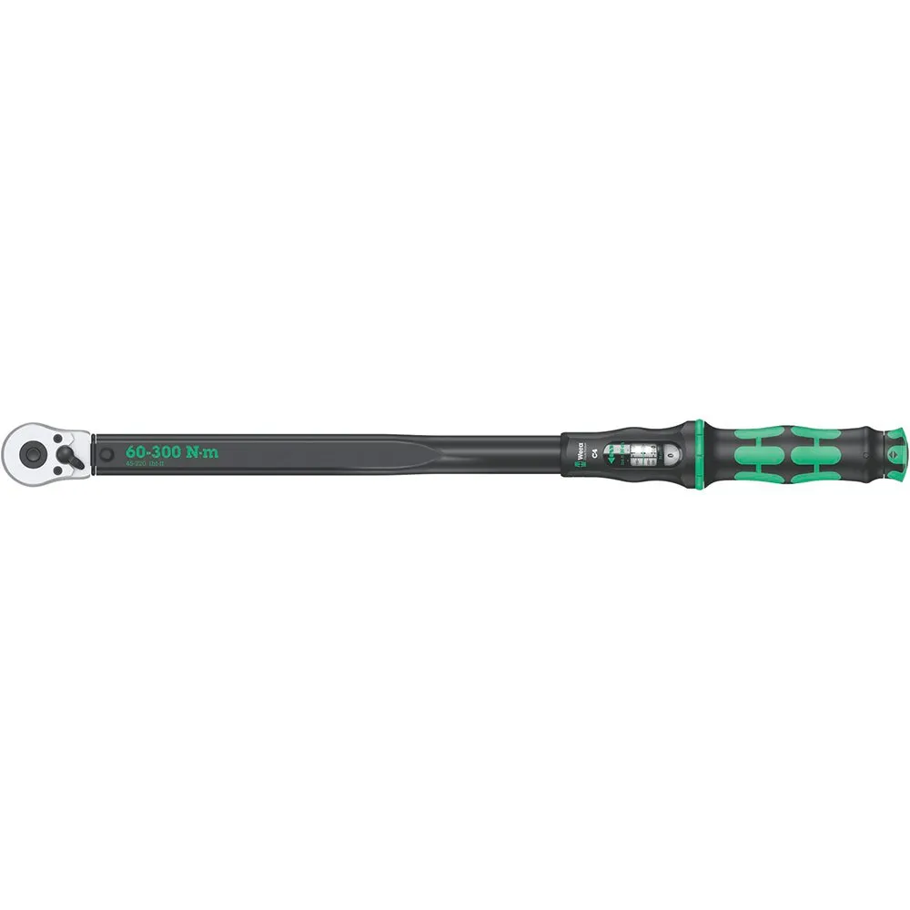 Wera Click-torque C 4 Drehmomentschlüssel, Black / green, One Size Wera Click-torque C 4 Drehmomentschlüssel, Black / green, One Size