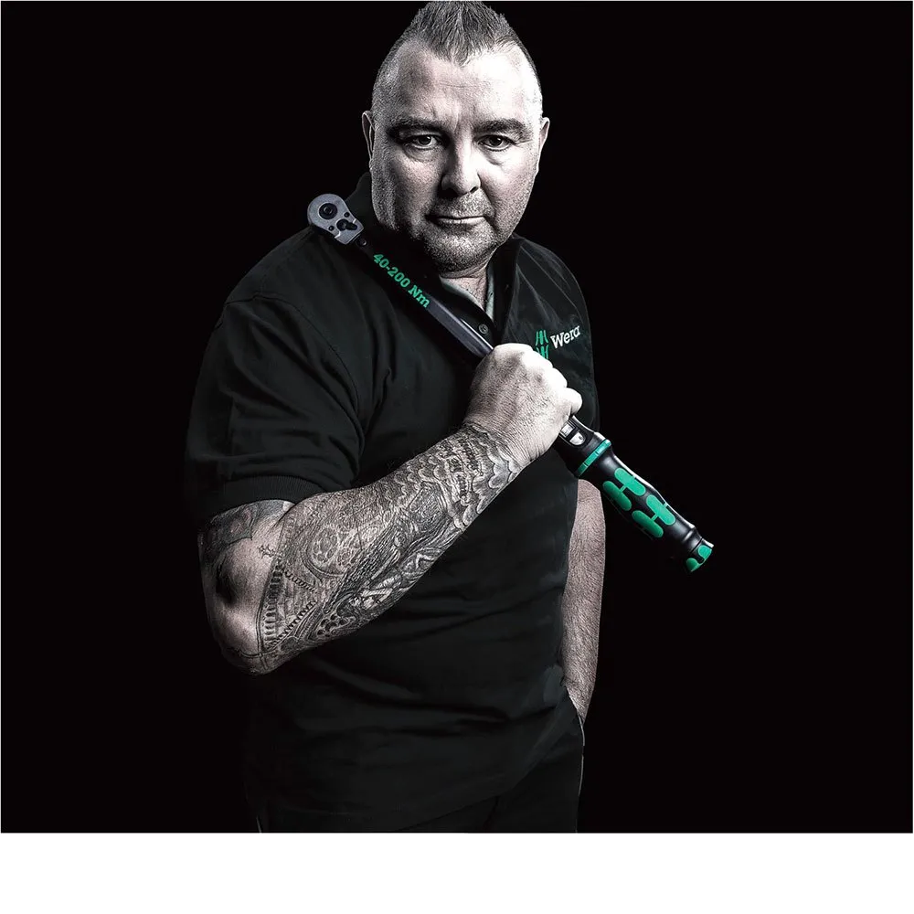 Wera Click-torque C 4 Drehmomentschlüssel, Black / green, One Size Wera Click-torque C 4 Drehmomentschlüssel, Black / green, One Size