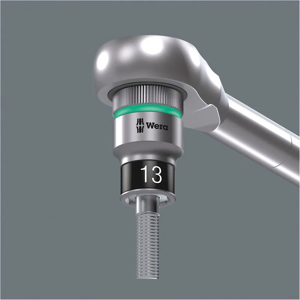 Wera Gürtel A 1 Zyklop Steckschlüssel-satz Haltefunktion 1/4 Antrieb, Silver / black, One Size
