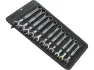 Wera Joker 11 Ringratschen-Maulschlüssel-Satz, Silver, One Size