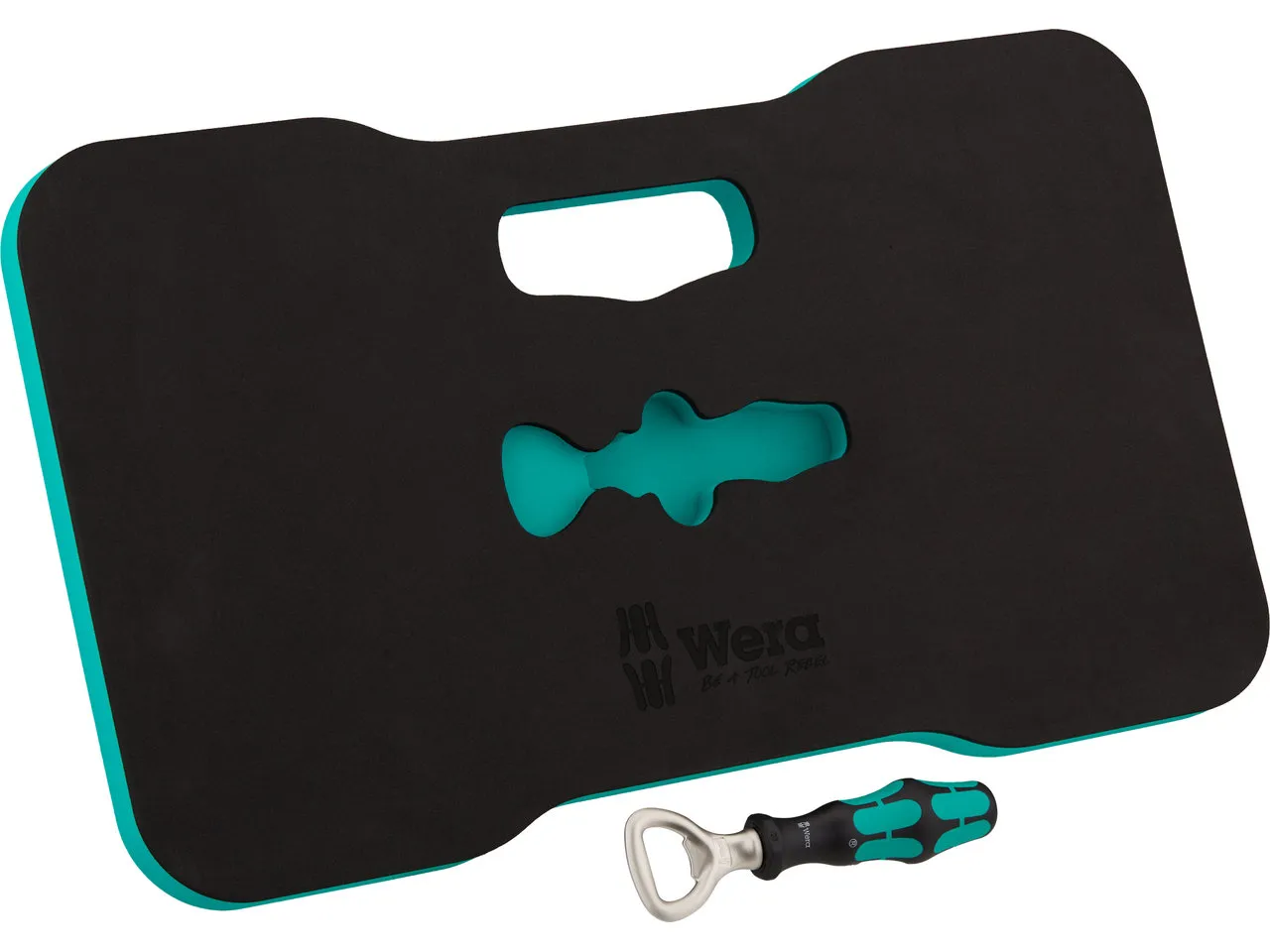 Wera Knie- und Handschmeichler Set 2, 2-teilig, Schwarz, one_size Wera Knie- und Handschmeichler Set 2, 2-teilig, Schwarz, one_size