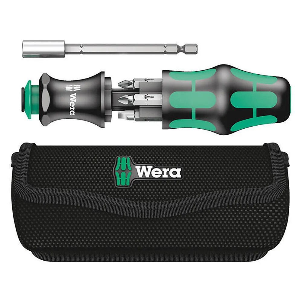 Wera Kraftform Compact 28 Schraubendreher, Black / silver / green, One Size Wera Kraftform Compact 28 Schraubendreher, Black / silver / green, One Size