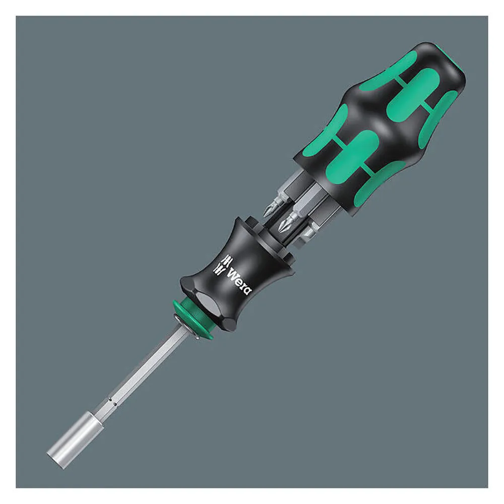 Wera Kraftform Compact 28 Schraubendreher, Black / silver / green, One Size Wera Kraftform Compact 28 Schraubendreher, Black / silver / green, One Size