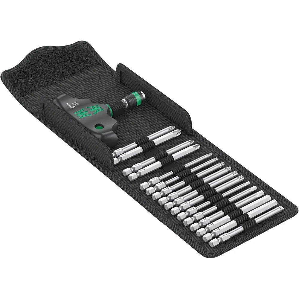Wera Kraftform Kompakt 400 Bit-check Werkzeugkasten, Black / green, One Size