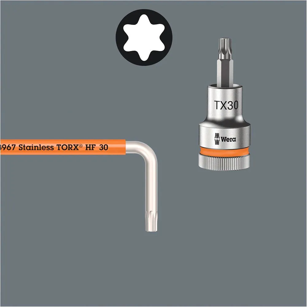 Wera Rostfrei 3967/9 Tx Sxl Hf 1 L-schlüsselsatz, Multicolour, One Size Wera Rostfrei 3967/9 Tx Sxl Hf 1 L-schlüsselsatz, Multicolour, One Size