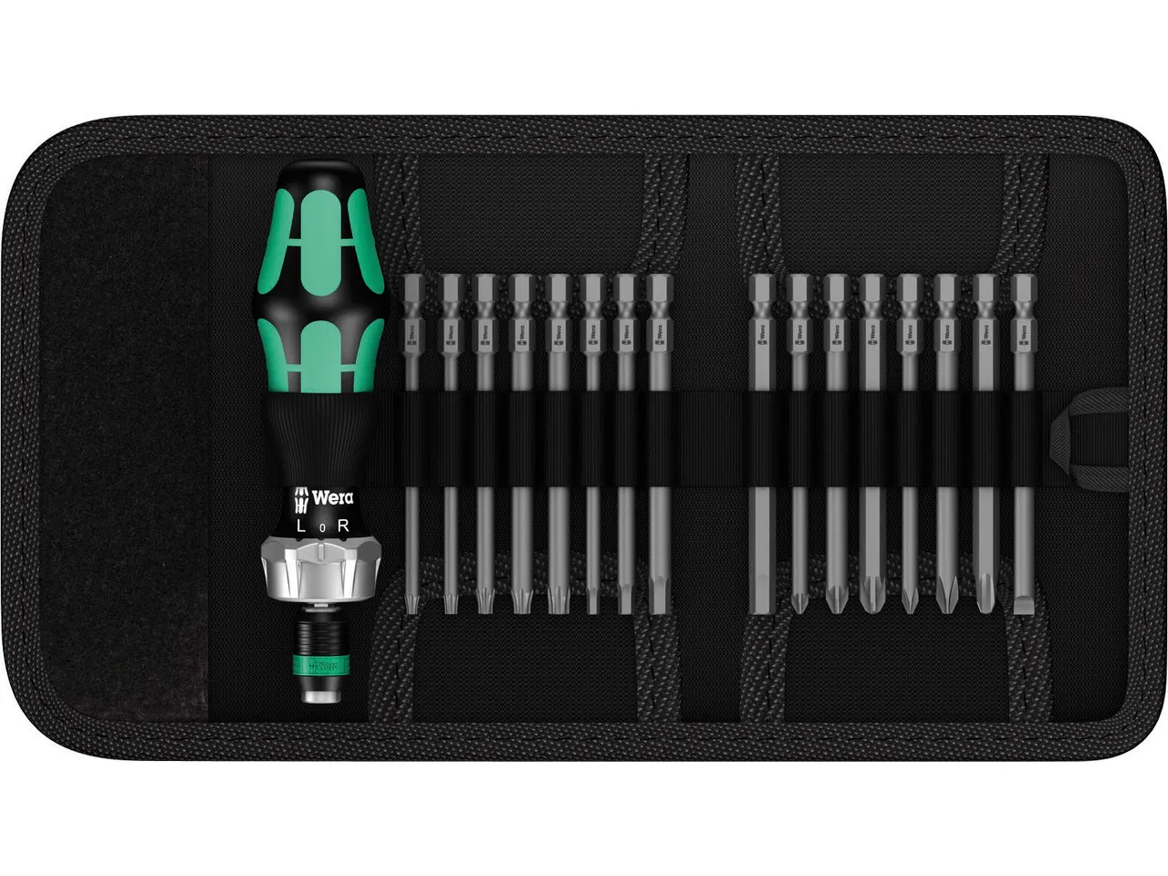 Wera Schraubendreher Kraftform Kompakt Vario mit Ratschenfunktion, Schwarz, one_size Wera Schraubendreher Kraftform Kompakt Vario mit Ratschenfunktion, Schwarz, one_size