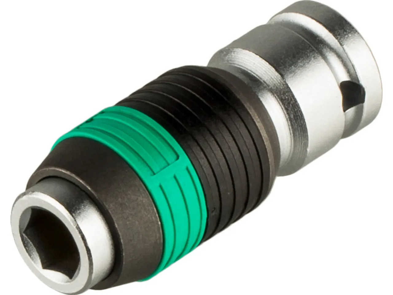 Wera Steckschlüssel-Adapter Zyklop 8784 A1 / B1, Schwarz-grün, 1/4" Wera Steckschlüssel-Adapter Zyklop 8784 A1 / B1, Schwarz-grün, 1/4"
