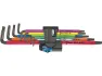 Wera Winkelschlüssel-Satz Torx XL mit Haltefunktion, Bunt, one_size