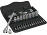 Wera Zyklop Switch Metal Ratsche 1/4" mit Steckschlüssel-/Bit-Satz, Grau, one_size