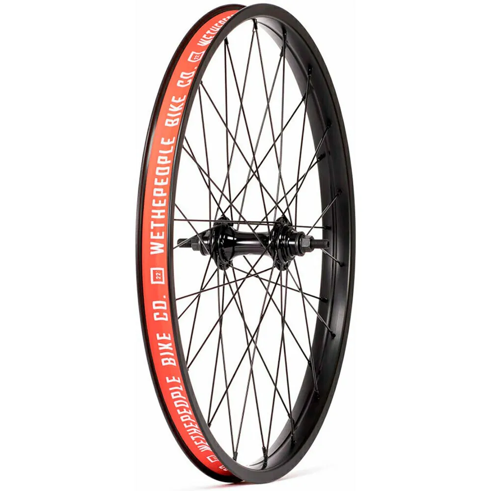 wethepeople Audio 22´´ Vorderrad, Black, 9.5 x 100mm wethepeople Audio 22´´ Vorderrad, Black, 9.5 x 100mm