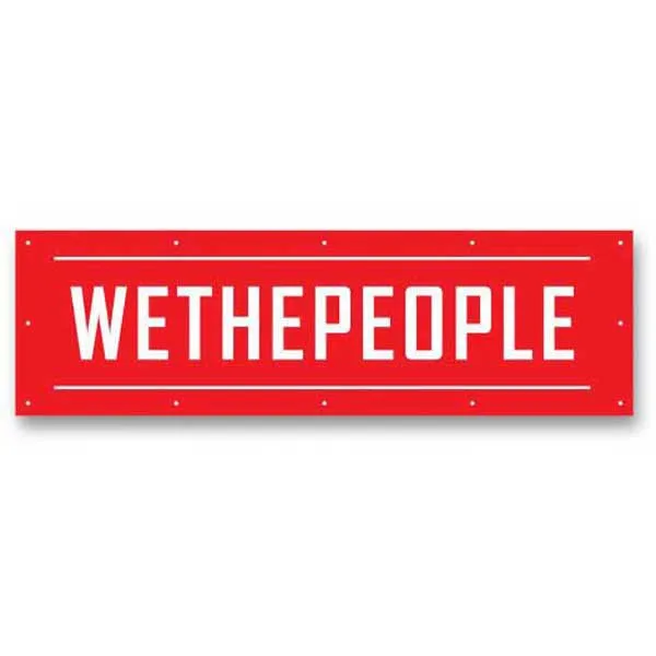 wethepeople Banner 2 Einheiten, Yellow, 350 x 1000mm wethepeople Banner 2 Einheiten, Yellow, 350 x 1000mm