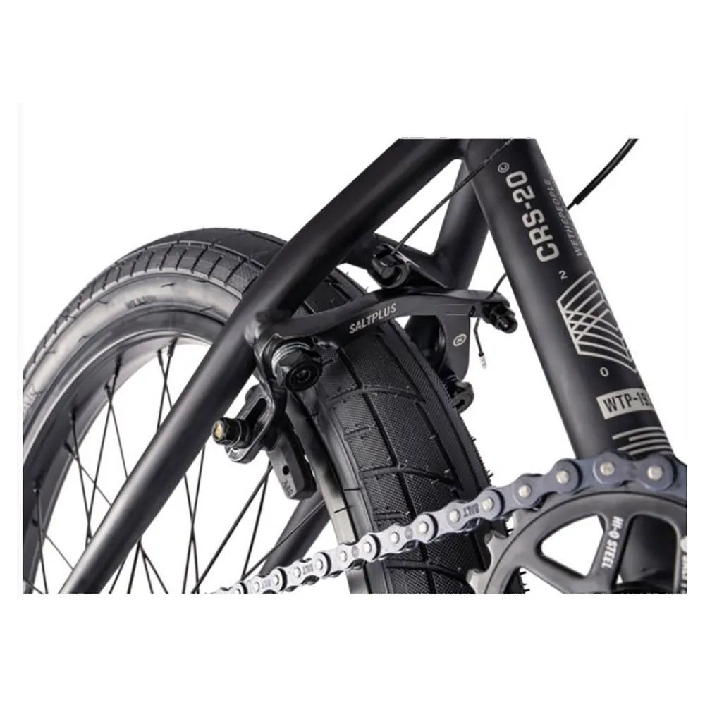 wethepeople Crs Fc 20´´ Bmx Rad, Matt black, 20.25" TT