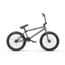 wethepeople Justice Bmx Rad, Matt translucent black, 20.75" TT