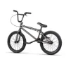 wethepeople Justice Bmx Rad, Matt translucent black, 20.75" TT