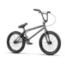 wethepeople Justice Bmx Rad, Matt translucent black, 20.75" TT