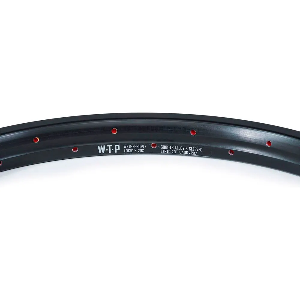wethepeople Logic 20´´ Bmx Felge, Black, 20" 36H wethepeople Logic 20´´ Bmx Felge, Black, 20" 36H