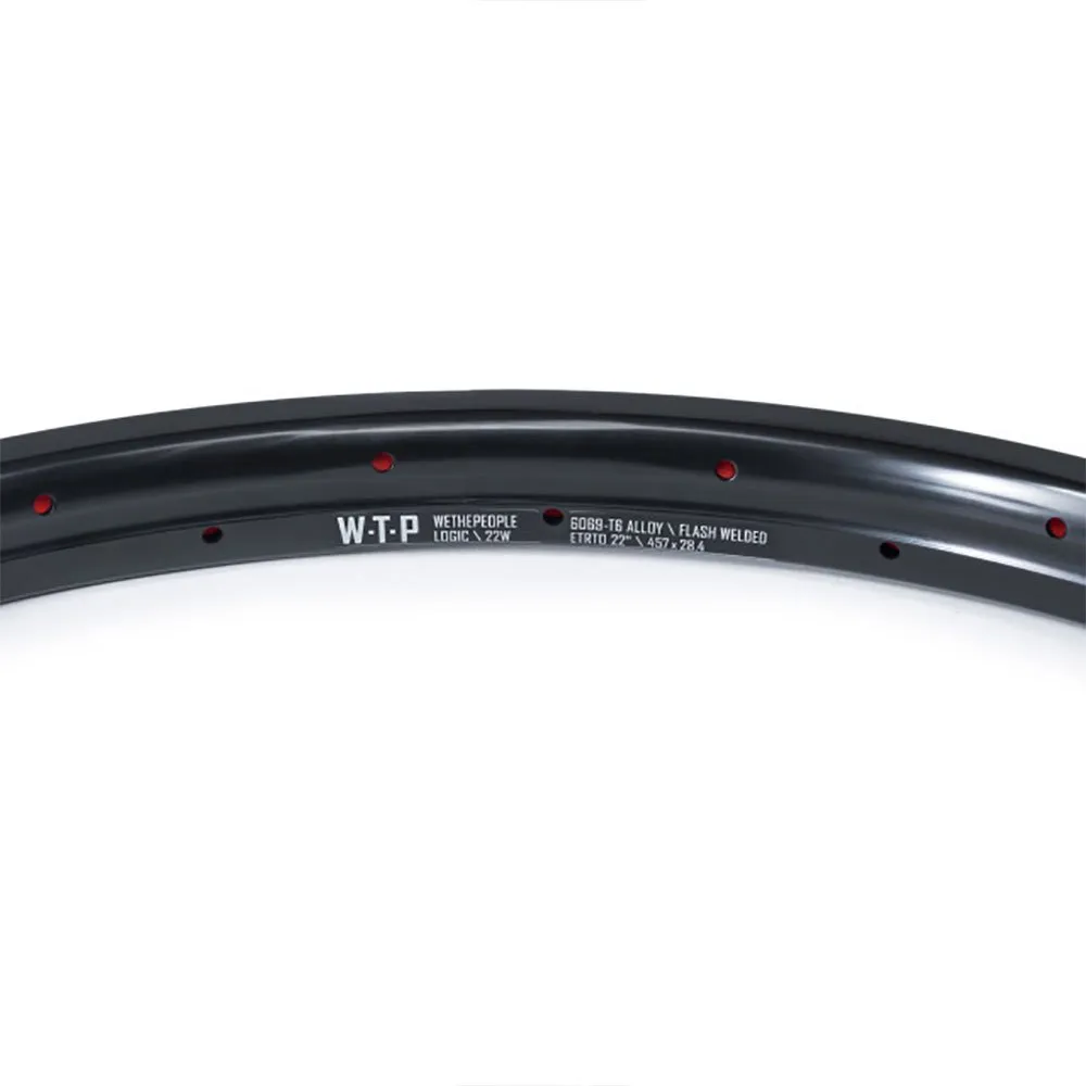 wethepeople Logic 22´´ Welded Felge, Black, 22" 36H wethepeople Logic 22´´ Welded Felge, Black, 22" 36H
