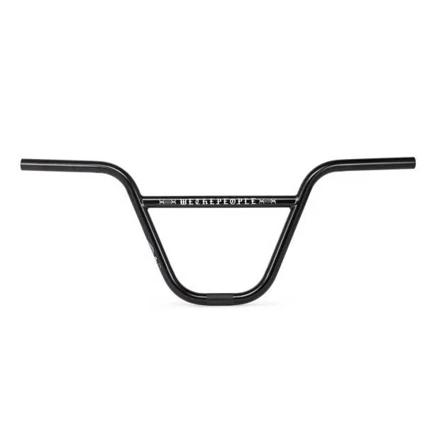 wethepeople Pathfinder 2pc 9.6´´ Rise Lenker, Glossy black, 22.2mm wethepeople Pathfinder 2pc 9.6´´ Rise Lenker, Glossy black, 22.2mm