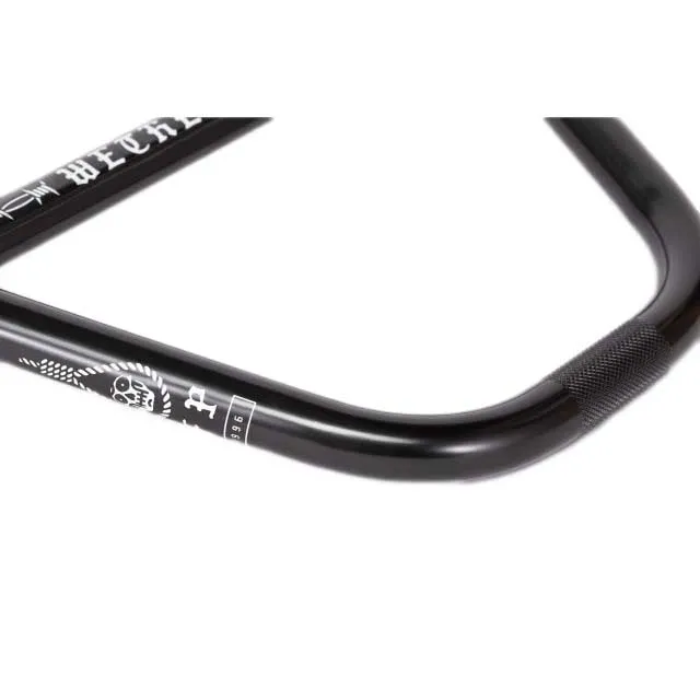 wethepeople Pathfinder 2pc 9.6´´ Rise Lenker, Glossy black, 22.2mm wethepeople Pathfinder 2pc 9.6´´ Rise Lenker, Glossy black, 22.2mm
