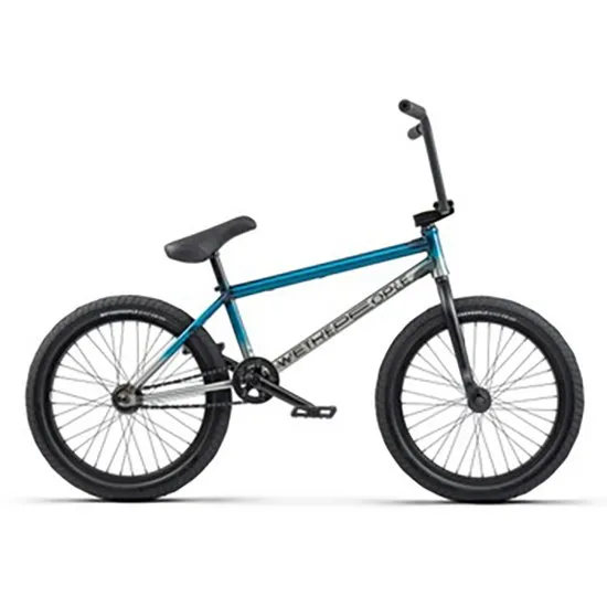 wethepeople Reason Bmx Rad, Matt translucent teal / raw fade, 20.75" TT wethepeople Reason Bmx Rad, Matt translucent teal / raw fade, 20.75" TT