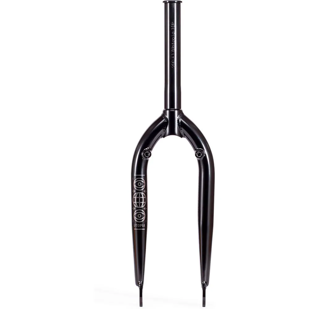 wethepeople Utopia 2021 0 Offset Bmx-gabel, Gloss black / black, 20", Rigid