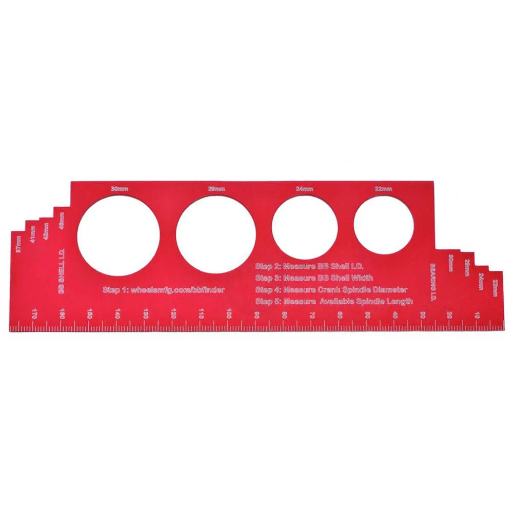 Wheels Innenlager-messlehre, Red, One Size Wheels Innenlager-messlehre, Red, One Size