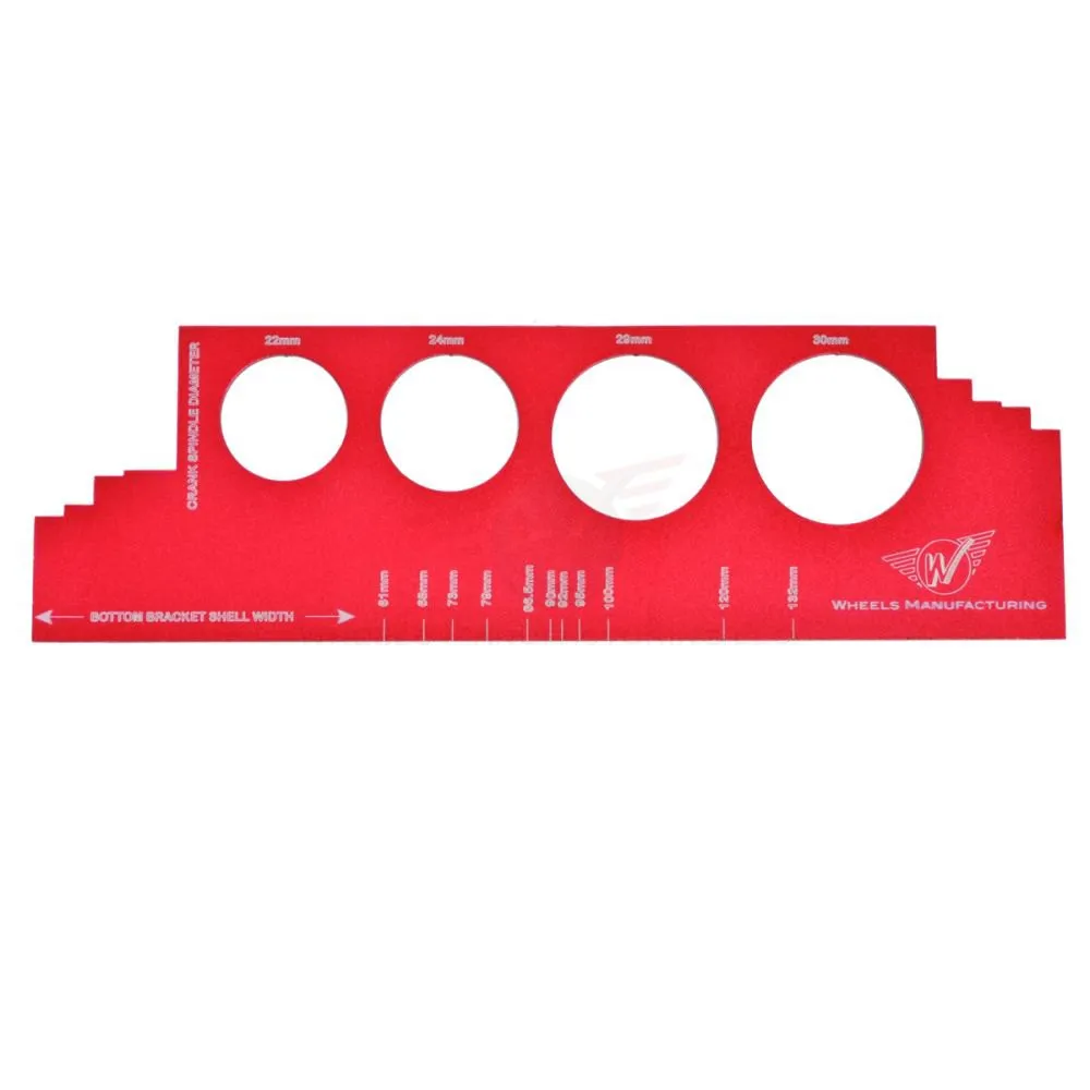 Wheels Innenlager-messlehre, Red, One Size Wheels Innenlager-messlehre, Red, One Size