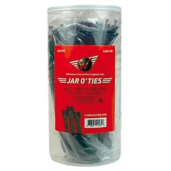 Wheels Kabelbinder 600 Einheiten, Black, 2.5 x 200mm Wheels Kabelbinder 600 Einheiten, Black, 2.5 x 200mm