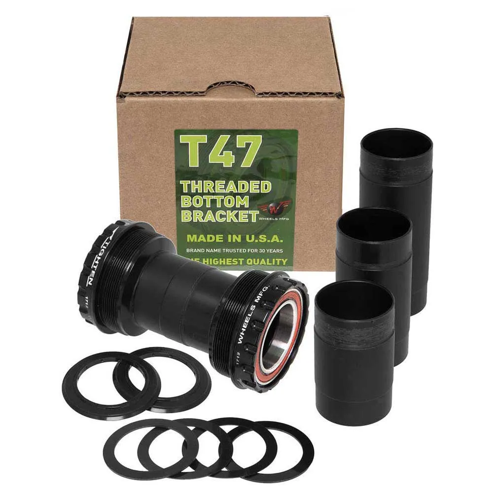 Wheels T47 Outboard Shimano Tretlager, Black, 68/73/83/100mm Wheels T47 Outboard Shimano Tretlager, Black, 68/73/83/100mm