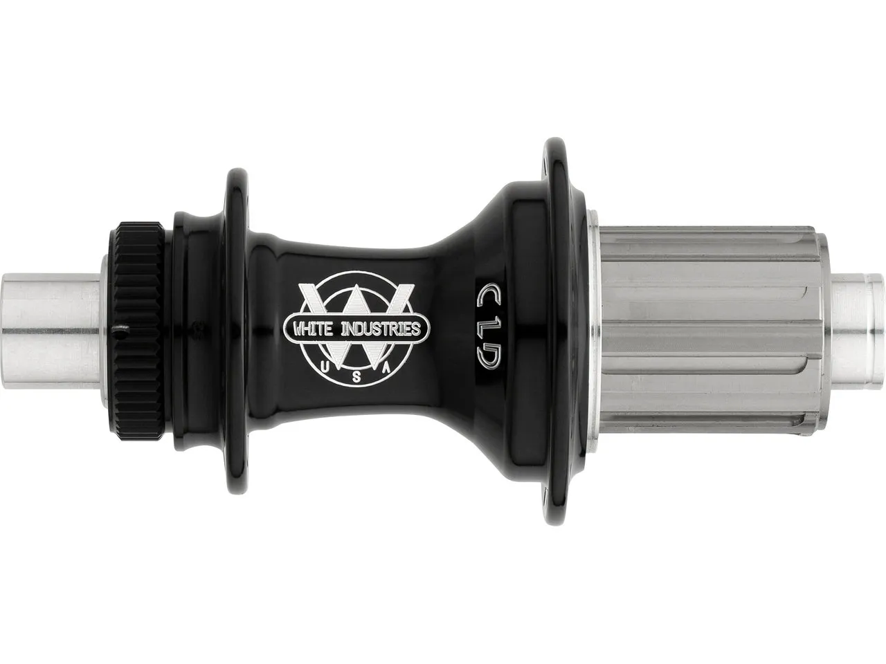 White Industries CLD Disc Center Lock HR-Nabe, Black, 10 x 135mm / 32 Loch / Shimano White Industries CLD Disc Center Lock HR-Nabe, Black, 10 x 135mm / 32 Loch / Shimano