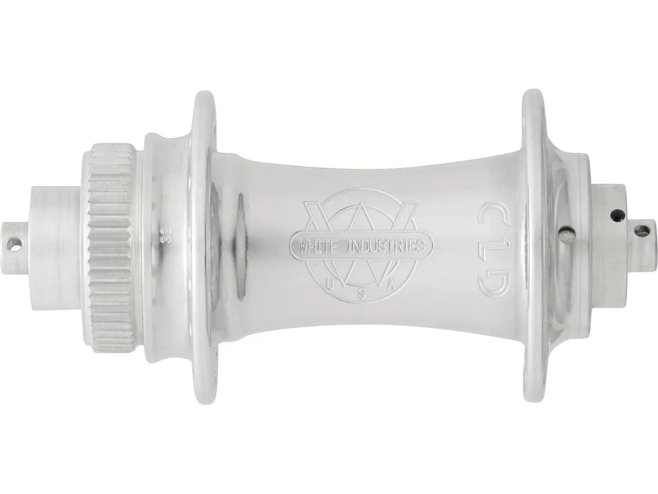 White Industries CLD Disc Center Lock VR-Nabe, Silver, 15 x 100mm / 32 Loch White Industries CLD Disc Center Lock VR-Nabe, Silver, 15 x 100mm / 32 Loch