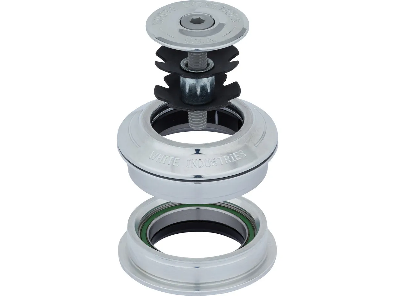 White Industries Steuersatz, Silver, ZS44/28.6 - ZS44/30 White Industries Steuersatz, Silver, ZS44/28.6 - ZS44/30