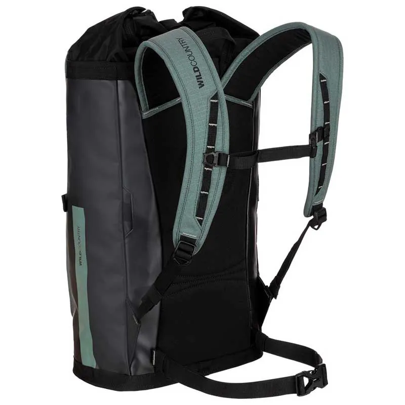 Wild Country Crag Hauler 25l Seilbeutel, Black / marsh Wild Country Crag Hauler 25l Seilbeutel, Black / marsh