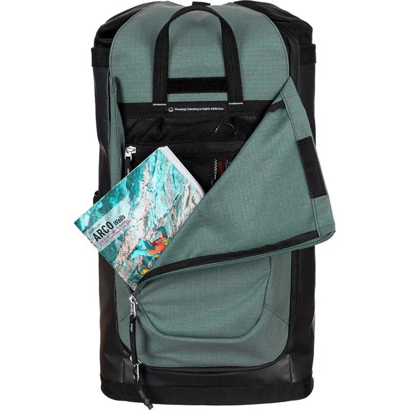 Wild Country Crag Hauler 25l Seilbeutel, Black / marsh Wild Country Crag Hauler 25l Seilbeutel, Black / marsh