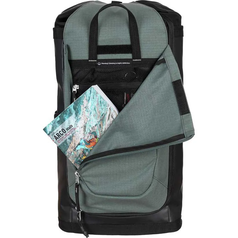 Wild Country Crag Hauler 40l Seilbeutel, Black / marsh Wild Country Crag Hauler 40l Seilbeutel, Black / marsh