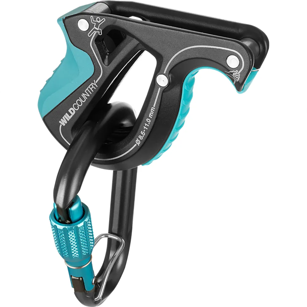 Wild Country Movement Kit Sicherungsgerät, Black / turquoise, One Size Wild Country Movement Kit Sicherungsgerät, Black / turquoise, One Size
