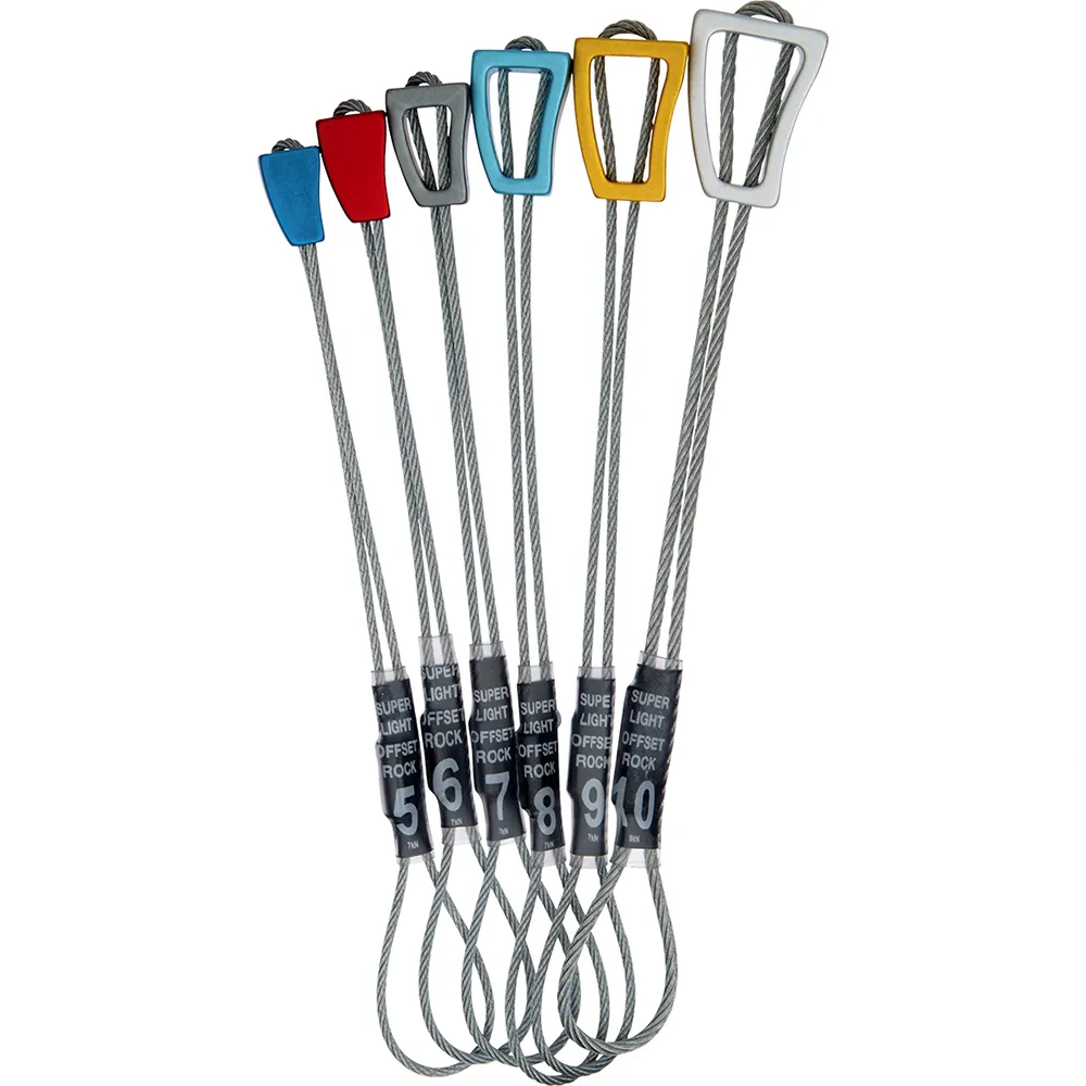 Wild Country Super Light Offset Rocks 5-10 Stopper-set, Multi, 5/6/7/8/9/10 Wild Country Super Light Offset Rocks 5-10 Stopper-set, Multi, 5/6/7/8/9/10