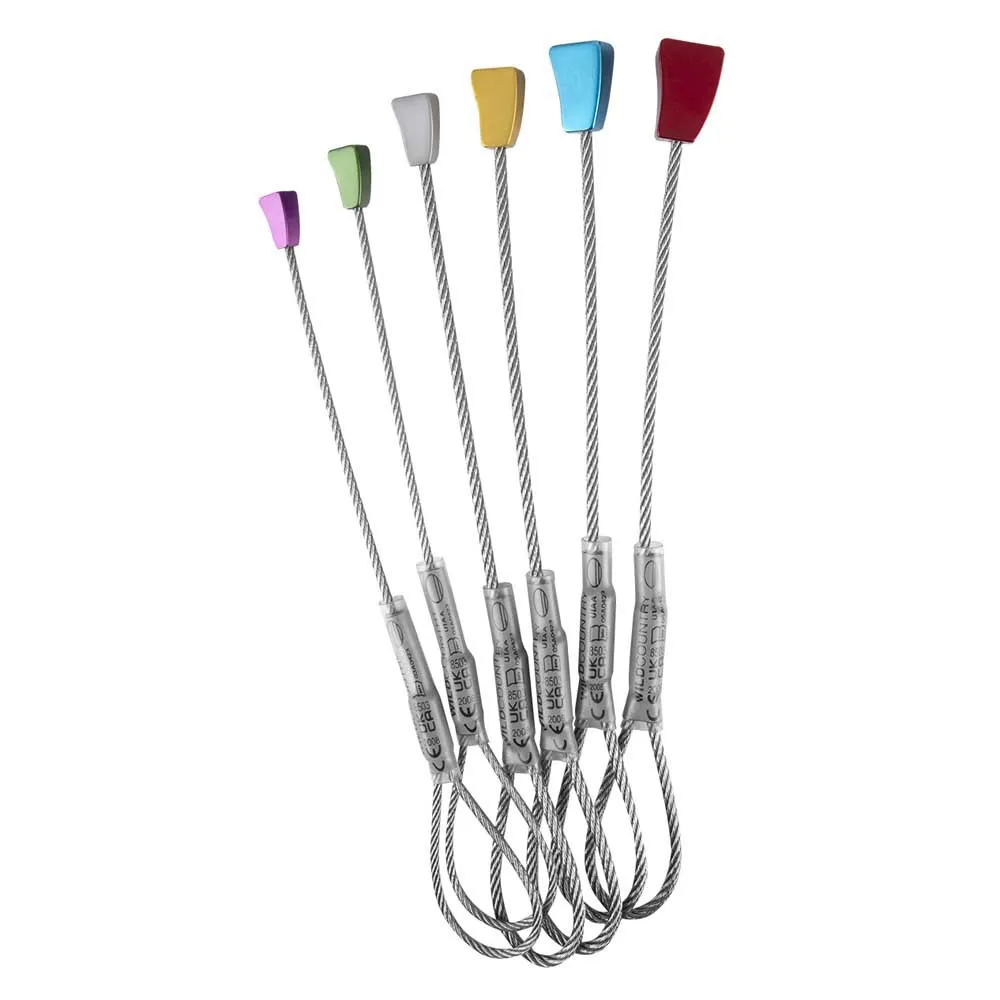 Wild Country Superlight Rock 1-6 Stopper-set, Grey, 1-6 Wild Country Superlight Rock 1-6 Stopper-set, Grey, 1-6