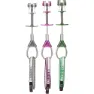 Silver / purple / green