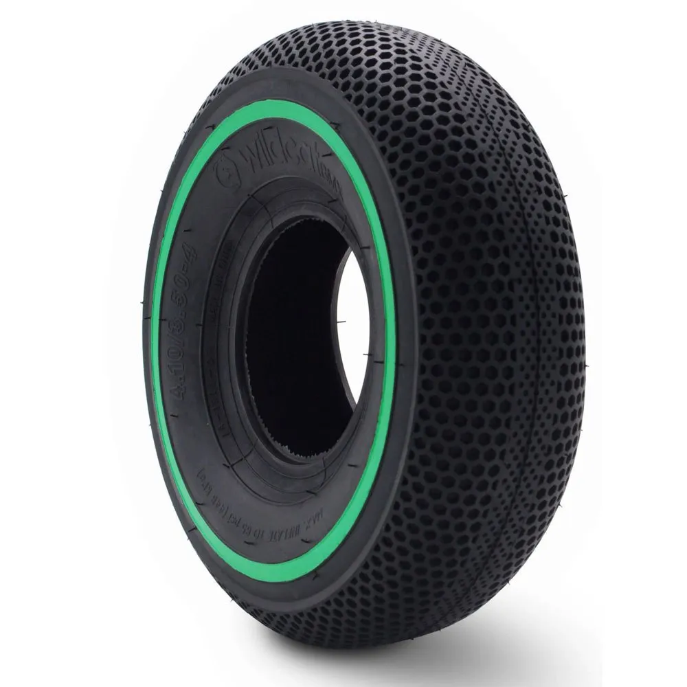 Wildcat Mini Bmx 11´´ X 4.10/3.50-8 Steifer Urbanreifen, Black / green, 11" x 4.10 / 3.50-8 Wildcat Mini Bmx 11´´ X 4.10/3.50-8 Steifer Urbanreifen, Black / green, 11" x 4.10 / 3.50-8