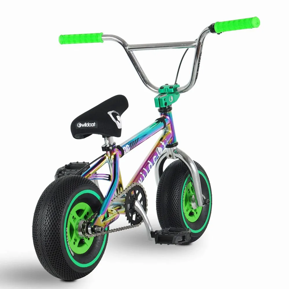 Wildcat Royal Mini With Brakes Bmx Rad, Green, One Size Wildcat Royal Mini With Brakes Bmx Rad, Green, One Size