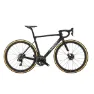 Wilier 0 SLR SHIMANO Ultegra 8170 DI2 Disc + SLR38KC CARBON DISC Komplettes Rennrad, Schwarz weiß