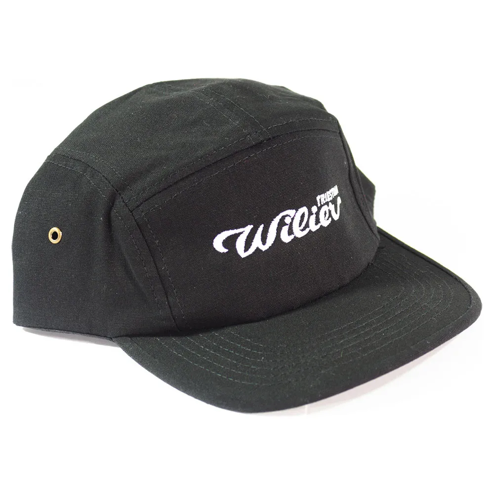 Wilier 5 Panel Kappe, Black
