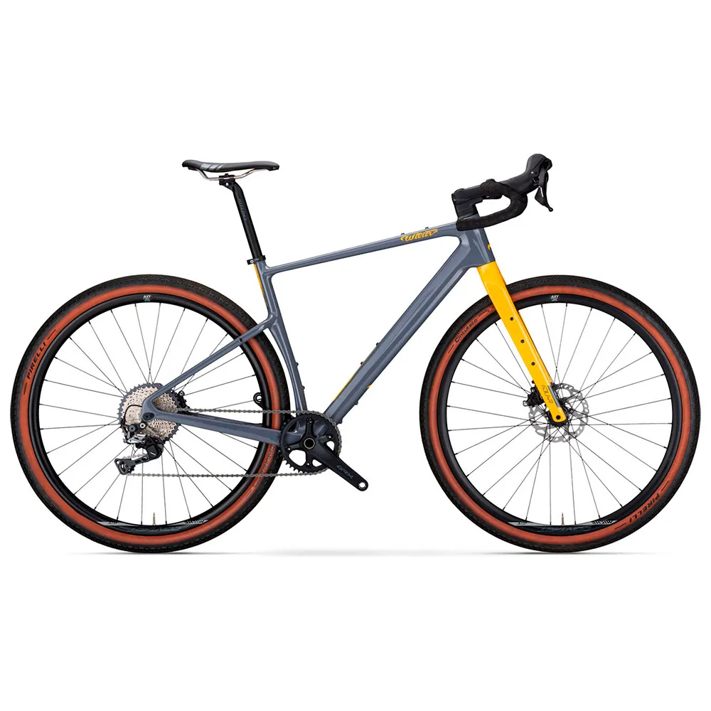 Wilier Adlar Grx Rd-rx822 Gs 2025 Gravelbike, Grey / yellow Wilier Adlar Grx Rd-rx822 Gs 2025 Gravelbike, Grey / yellow