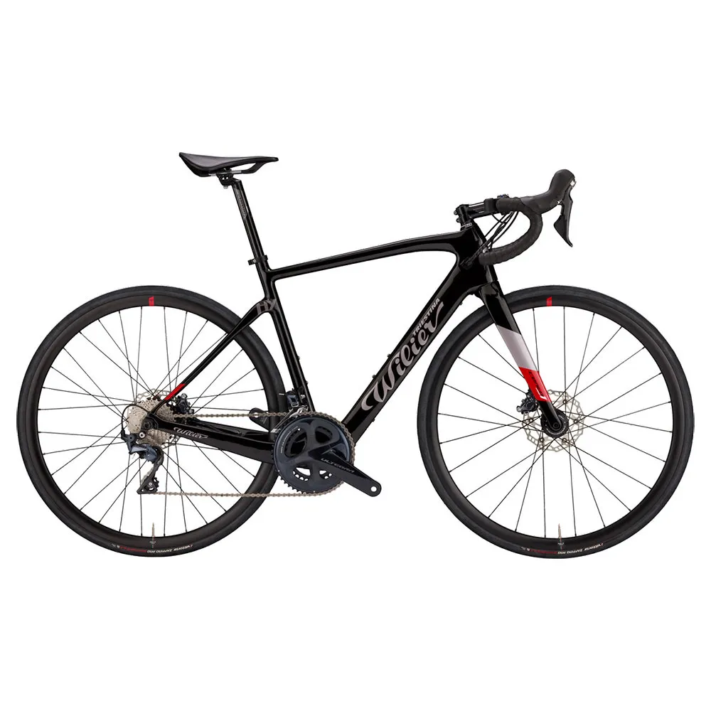 Wilier Cento1 Hybrid Hy-ndr28 105 Rd-r7000 Gs 2025 E-rennrad, Black / grey / red, M, 250Wh Wilier Cento1 Hybrid Hy-ndr28 105 Rd-r7000 Gs 2025 E-rennrad, Black / grey / red, M, 250Wh