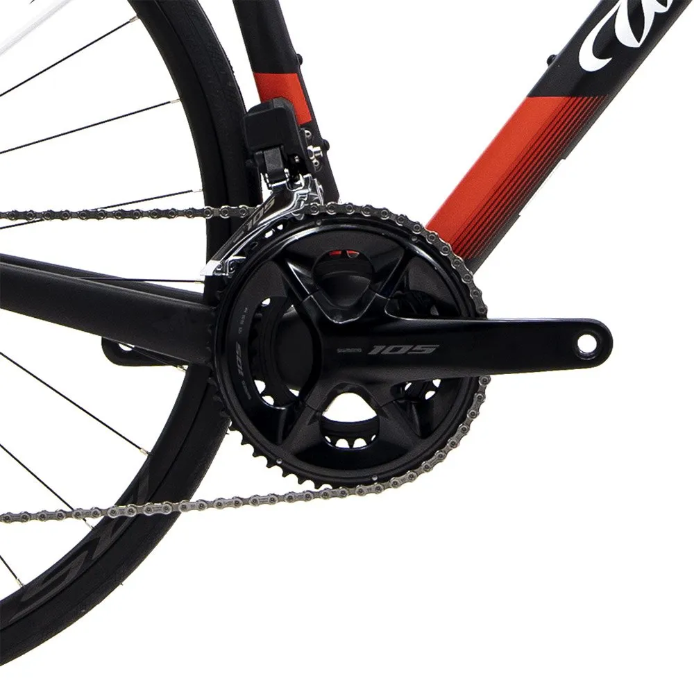 Wilier Garda Disc 105 Di2 Rennrad, Red / black Wilier Garda Disc 105 Di2 Rennrad, Red / black