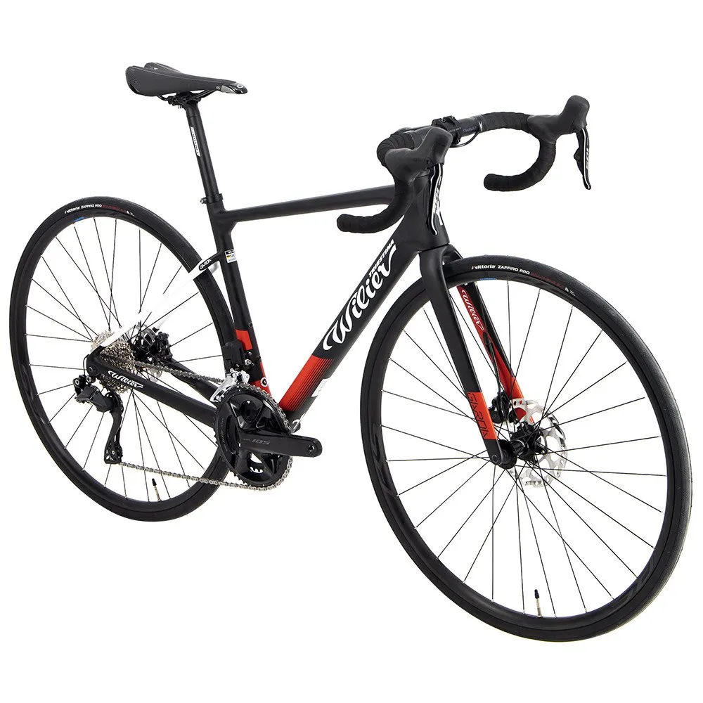 Wilier Garda Disc 105 Di2 Rennrad, Red / black Wilier Garda Disc 105 Di2 Rennrad, Red / black